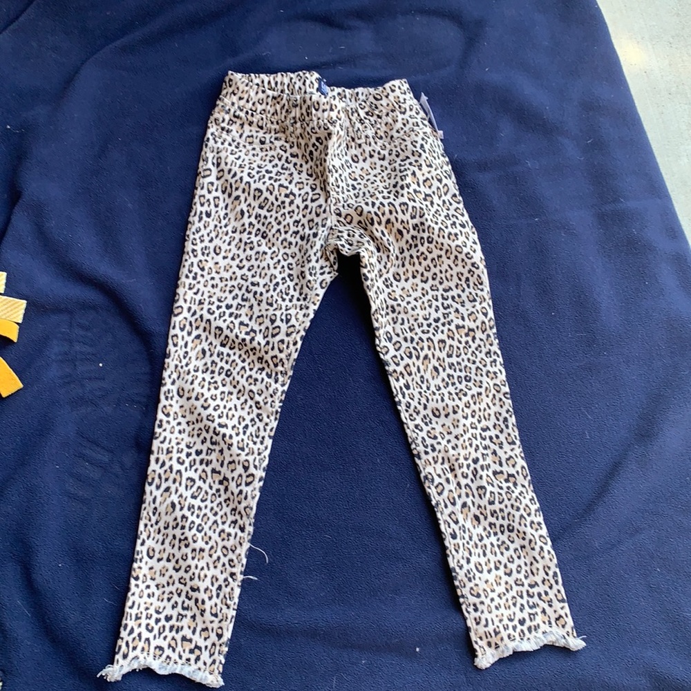 Gap animal print jeans